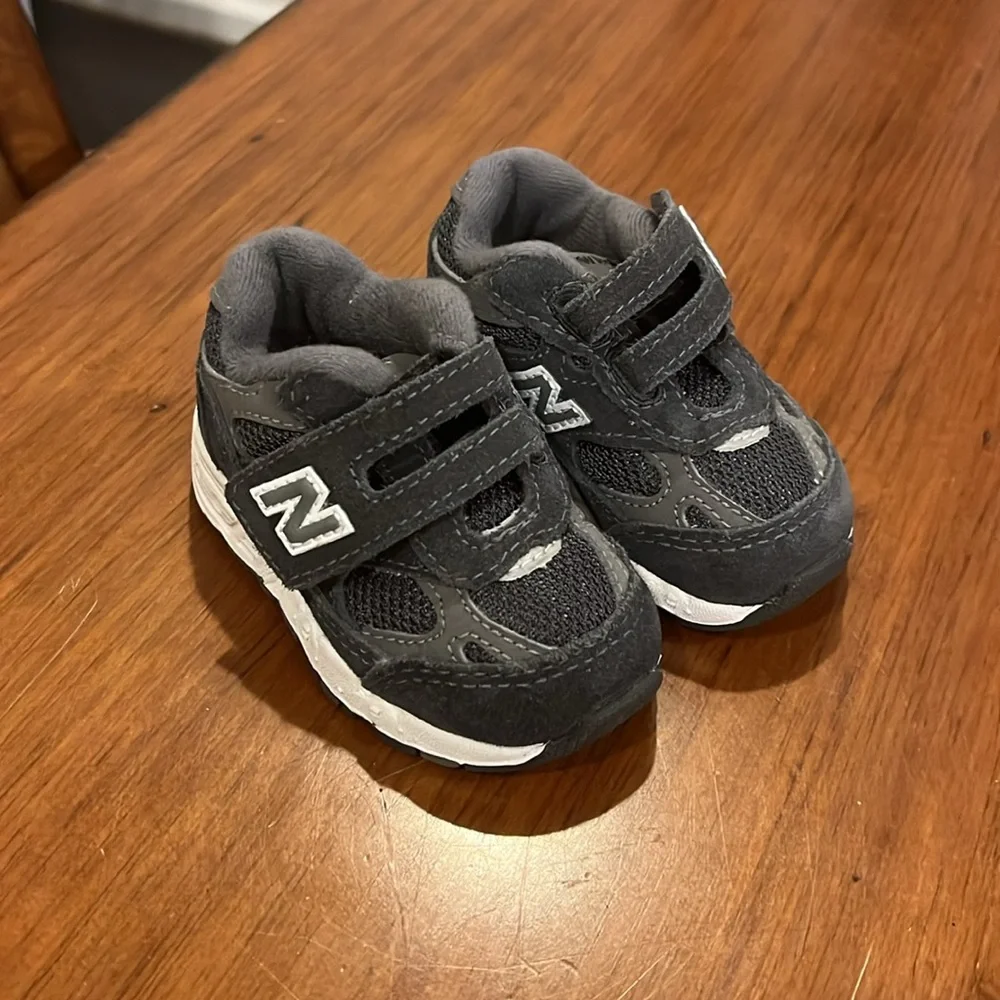 New Balance 993 shoes sneakers KV993GGI grey infant baby toddlers Boys Size 3